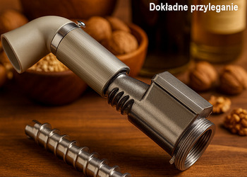 Prasa do oleju Wenon - wał tłoczący